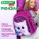 Рюкзак BRAUBERG KIDS MIND с пеналом в комплекте, 2 отделения, "Humble Cat", 40х28х18 см, 273176