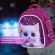Рюкзак BRAUBERG KIDS MIND с пеналом в комплекте, 2 отделения, "Humble Cat", 40х28х18 см, 273176
