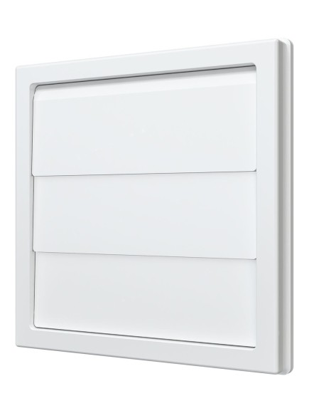 Выход стенной КФ фланец D100 жалюзи 150x150 ASA ERA
