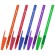 Ручка шариковая с грипом BRAUBERG "i-STICK POINT NEON", СИНЯЯ, корпус ассорти, игольчатый узел 0,7 мм, линия письма 0,35 мм, 144022