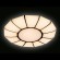 Потолочный светодиодный светильник Ambrella light Orbital Parrus FP2313L WH 114W D480