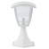 Б0051199 Садово-парковый светильник ЭРА НТУ 07-40-001 Валенсия белый 4 гранный напольный IP44 Е27 max40Вт