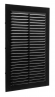 Решетка вентиляционная Вентс МВ 125 С, 182x251 мм, цвет черный