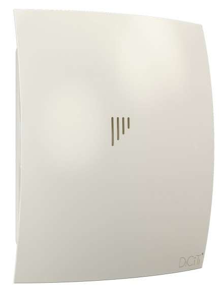 BREEZE 5C Ivory Вентилятор накладной BREEZE D125 обратный клапан Ivory DICITI