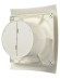 BREEZE 5C Ivory Вентилятор накладной BREEZE D125 обратный клапан Ivory DICITI