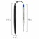 Ручка шариковая PARKER "Jotter XL Monochrome Black BT", корпус черный, нержавеющая сталь, синяя, 2122753