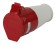 Б0032865 Розетка ЭРА R-32-3P-PE-IP44 переносная 224 3Р+РЕ 32А 380В IP44