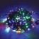 Электрогирлянда-нить комнатная "Стандарт" 10 м, 200 LED, мультицветная 220 V, контроллер, ЗОЛОТАЯ СКАЗКА, 591100