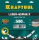 KRAFTOOL LASER-ASPHALT 500 мм (25.4/20 мм, 10х4.5 мм), алмазный диск (36687-500)