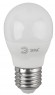 Лампочка светодиодная ЭРА STD LED P45-11W-827-E27 E27 / Е27 11Вт шар теплый белый свет