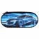 Пенал-футляр BRAUBERG, 1 отделение, органайзер, полиэстер, 22x9х5 см, "Night driver", 272314