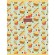 Тетрадь А5, 96 л., HATBER, скоба, клетка, обложка картон, "Good food", 96Т5В1