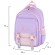 Рюкзак BRAUBERG SNAP, 2 отделения, 3 кармана, "Delicate lilac", 39х28х16 см, 272068