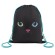 Папка на молнии с ручками А4, мешок для обуви 42х33 см, пенал 20х10 см, "Black cat" НАБОР BRAUBERG, 271434