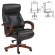 Кресло из натуральной кожи BRABIX PREMIUM "Infinity EX-707", дерево, черное, 531826