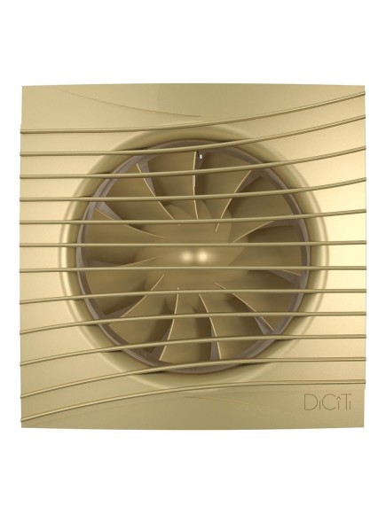 SILENT 4C Champagne Вентилятор накладной SILENT D100 обратный клапан Champagne DICITI