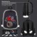 Ранец ПИФАГОР EVA BASIC, 1 отделение, эргономичная спинка, "Big wheels", 39х30х16 см, 271378