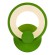 Настенный светильник iLedex Ring A001/1 Green