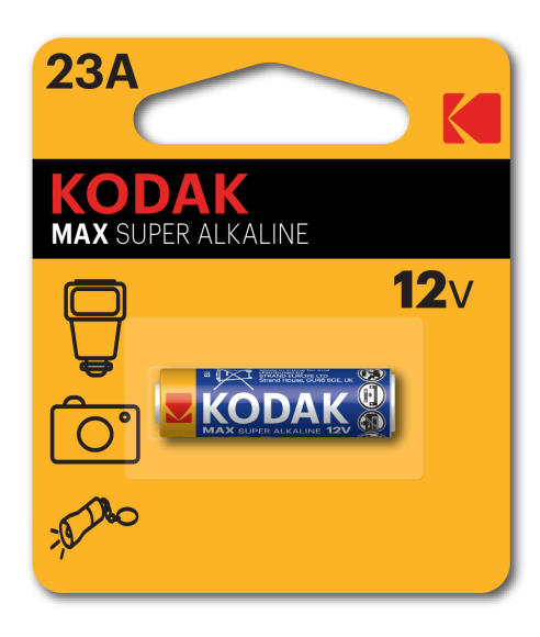 Б0017778 Батарейки Kodak 23A-1BL MAX SUPER Alkaline [K23A-1] (60/240/21600)