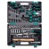 Набор инструментов, 1/2", 1/4", CrV, пластиковый кейс 76 предметов Stels