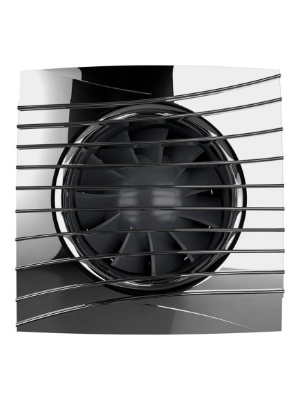 SILENT 4C Chrome Вентилятор накладной SILENT D100 обратный клапан Chrome DICITI