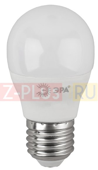 Лампа светодиодная ШАР ЭРА LED SMD P45-7W-827-E27.. (10/100/3000)