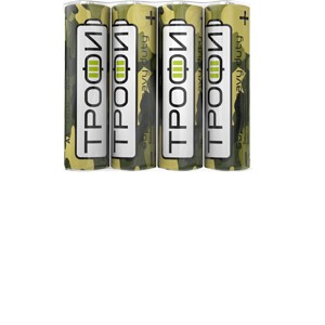 Б0012906 Батарейки Трофи R6-4S CLASSIC HEAVY DUTY Zinc (60/1200/28800)