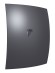 BREEZE 4C Dark gray metal Вентилятор накладной BREEZE D100 обратный клапан Dark gray metal DICITI