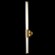 Настенный светодиодный светильник Crystal Lux Lineup AP18W Led Brass