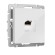 W5120101 W5120101/ Розетка Ethernet RJ-45 cat. 6A экранированная (белый) W5120101
