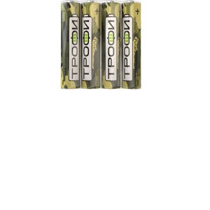 Б0012907 Батарейки Трофи R03-4S CLASSIC HEAVY DUTY Zinc (60/1200/72000)