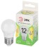 LED P45-12W-830-E27 GL Лампочка светодиодная ЭРА GREEN LINE LED P45-12W-830-E27 GL E27 12 Вт шар теплый свет