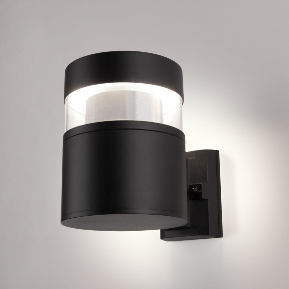 Уличный настенный светодиодный светильник IP65 1530 TECHNO LED  черный