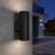 Уличный настенный светильник Strict IP54 1403 TECHNO серый