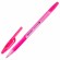 Ручка шариковая с грипом BRAUBERG "ULTRA GT NEON", СИНЯЯ, корпус ассорти, линия 0,35 мм, 144054