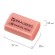 Ластик BRAUBERG "Pastel Mini", 27х18х10 мм, ассорти пастельных цветов, экологичный ПВХ, 229581