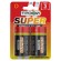 Б0023143 Батарейки Трофи R20-2BL SUPER HEAVY DUTY Zinc (12/96/4992)