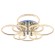 Потолочная светодиодная люстра Profit Light 8024/4+4 CHR