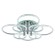 Потолочная светодиодная люстра Profit Light 8024/4+4 CHR