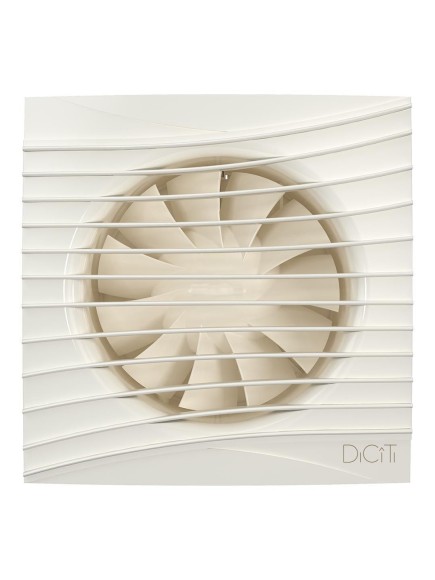 SILENT 4C Ivory Вентилятор накладной SILENT D100 обратный клапан Ivory DICITI