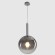 Подвесной светильник Crystal Lux Eclipse SP1 D200 Chrome
