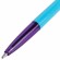 Ручка шариковая BRAUBERG Офисная NEON COLOR, СИНЯЯ, корпус ассорти, пишущий узел 1 мм, линия письма 0,5 мм, 144200