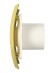 BREEZE 4C Gold Вентилятор накладной BREEZE D100 обратный клапан Gold DICITI