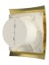 BREEZE 4C Gold Вентилятор накладной BREEZE D100 обратный клапан Gold DICITI