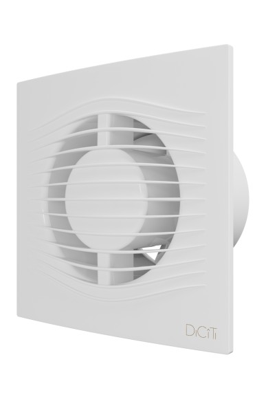 SLIM 4C Вентилятор накладной SLIM D100 обратный клапан DICITI