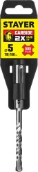 STAYER 5 x 110 мм, SDS-plus бур, Professional (2930-110-05)