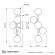 Настенный светильник Lumina Deco Marsiada LDW 6033-5 F.GD