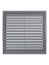 Решетка вентиляционная РРН разъемная 350х350 ASA Gray ERA