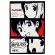 Блокнот МАЛЫЙ ФОРМАТ А6, 40 л, скоба, ламинированный картон, клетка, АЛЬТ, MANGA (4 вида), 3-40-718