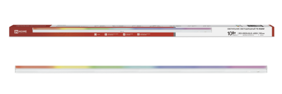 4690612057767 Светильник сд СПБ-Т5-RGBW 10Вт 230B red-green-blue-4000К 900мм IN HOME